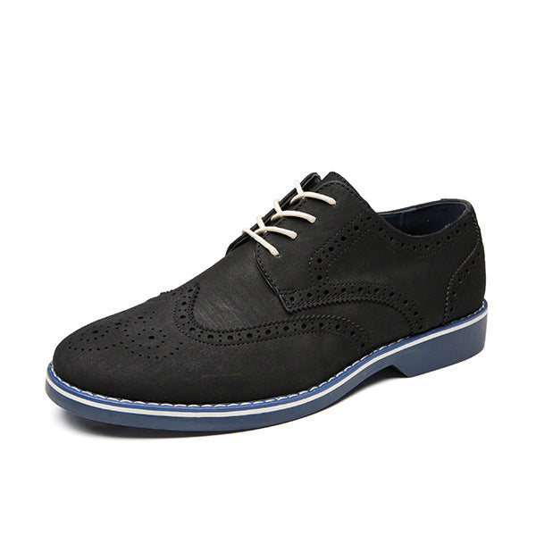 Leather Shoes Men Korean Casual British Formal Wear Men'S Shoes Groom Youth Business Shoes