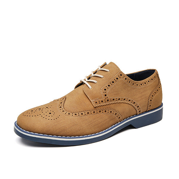 Leather Shoes Men Korean Casual British Formal Wear Men'S Shoes Groom Youth Business Shoes