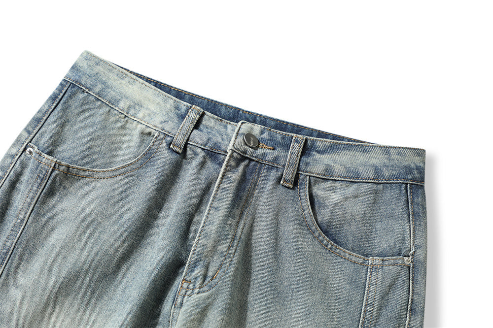 Men's High Street Retro Wash Pants
