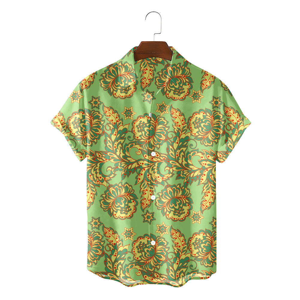 Hawaii Beach Vacation Retro Tide Shirt Men's