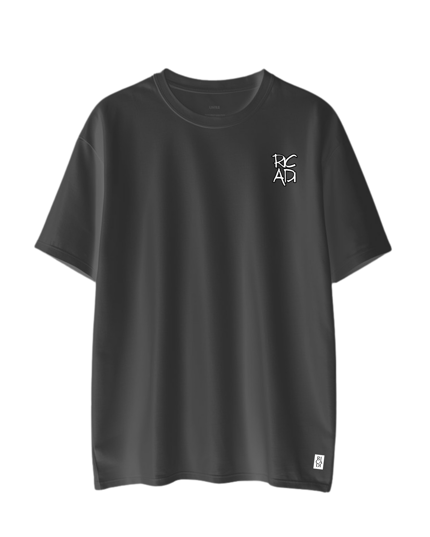 RICADI "Get Rich, Caring and Die" Round-Neck T-Shirt