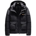 Men's Hooded Padded Polyester Jacket