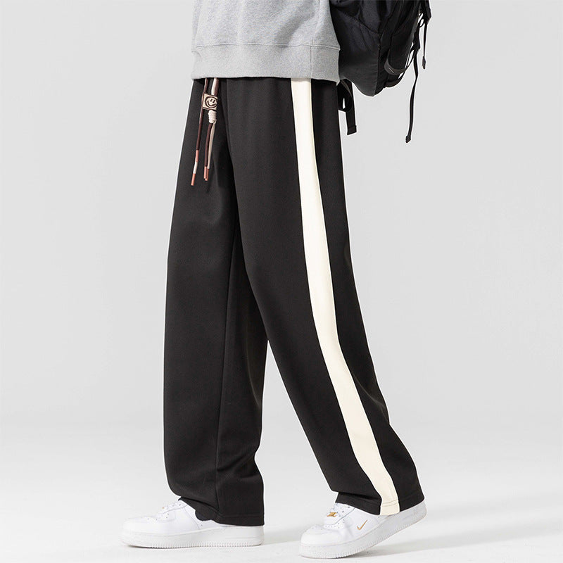 Spring And Autumn Men's Plus Size Casual Pants Fat