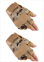 Tactical half finger gloves special forces army fans men and women outdoor sports climbing non-slip training fitness