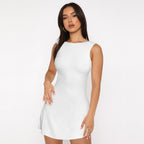 Women's Graceful And Fashionable Sleeveless Backless Dress
