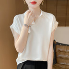 Women's Summer Wear Design Sense Niche Shirt