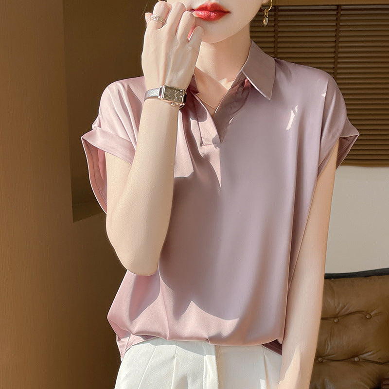 Women's Summer Wear Design Sense Niche Shirt