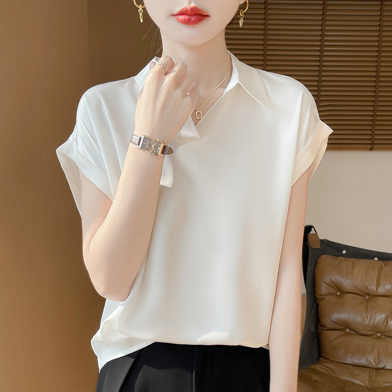 Women's Summer Wear Design Sense Niche Shirt
