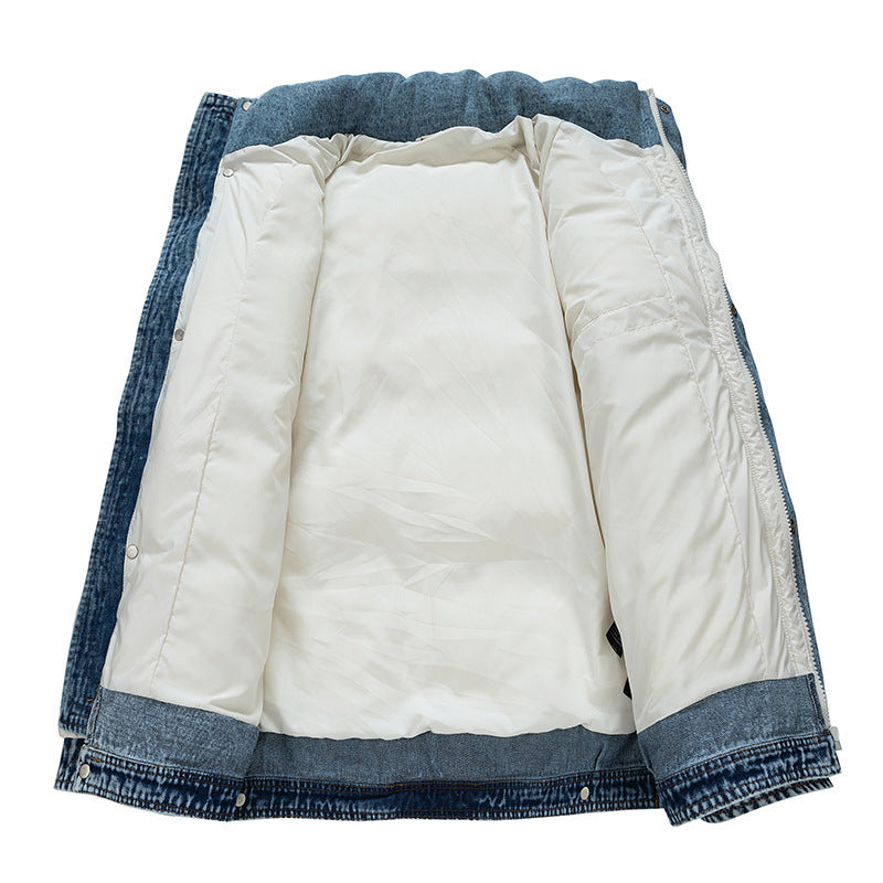 Winter Fashion Individual Casual Down Jacket Men