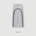 Street Fashion Sports Style Men's Washed Batik Ribbon Zipper Trousers