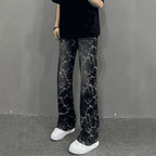 High Street Pu Shuai Hip Hop Weila High Quality Fried Street Trousers