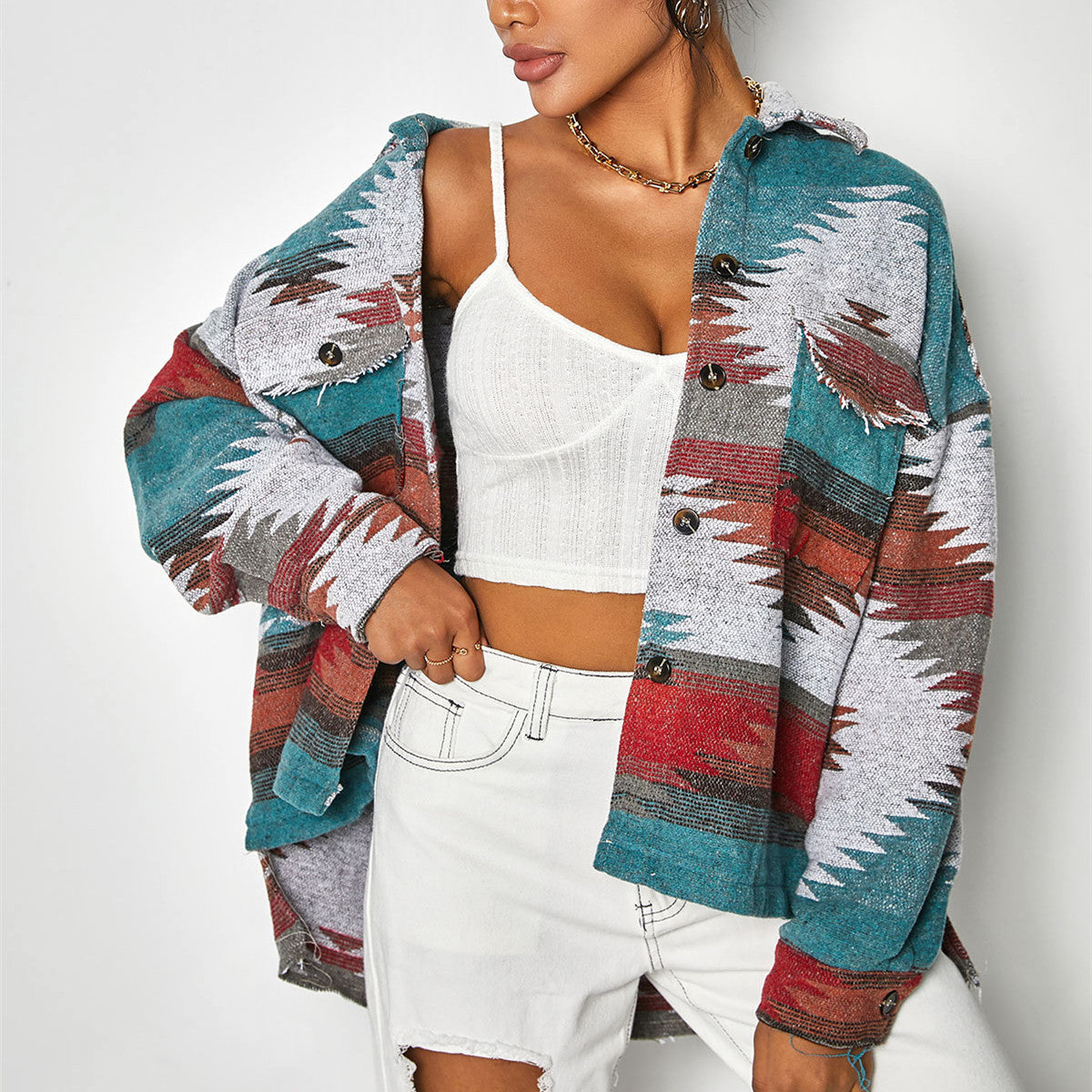 Women retro shirt
