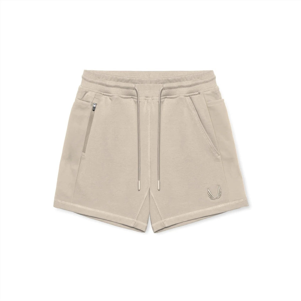 Sports And Fitness Training Cotton Embroidered Shorts