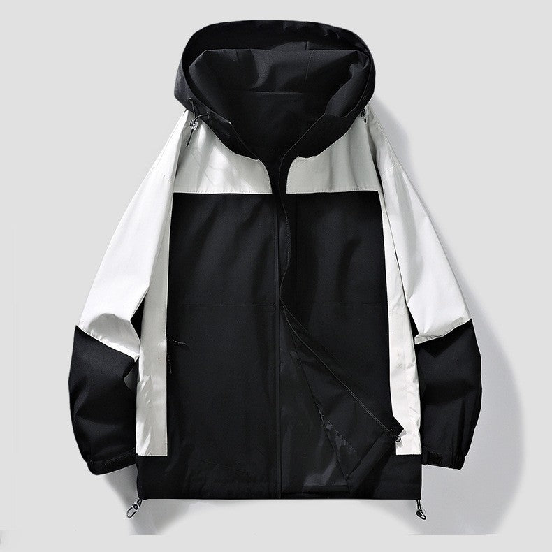 Men's Lightweight Spring Hooded Jacket