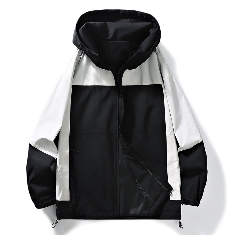 Men's Lightweight Spring Hooded Jacket