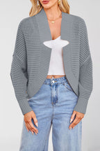 Fashionable Batwing Sleeve Knitted Cardigan Sweaters Coat