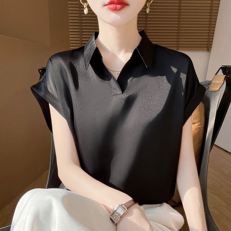 Women's Summer Wear Design Sense Niche Shirt