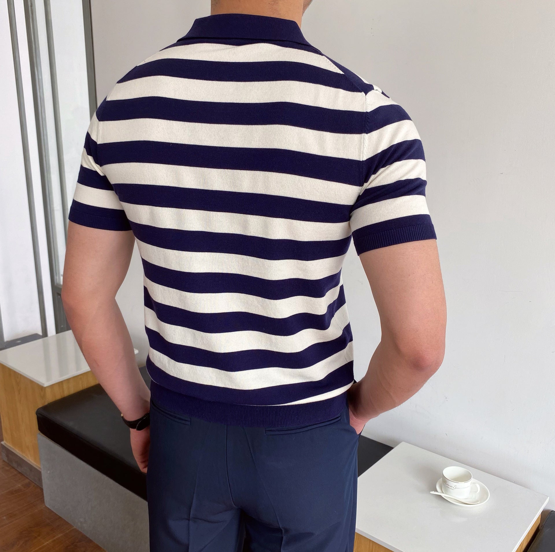 Men's Versatile Striped Casual Shirt