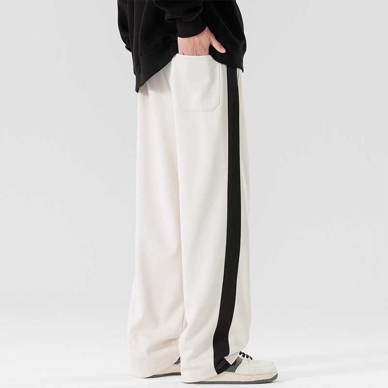 Spring And Autumn Men's Plus Size Casual Pants Fat