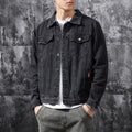 Men's Casual Acetate Jacket – Blue