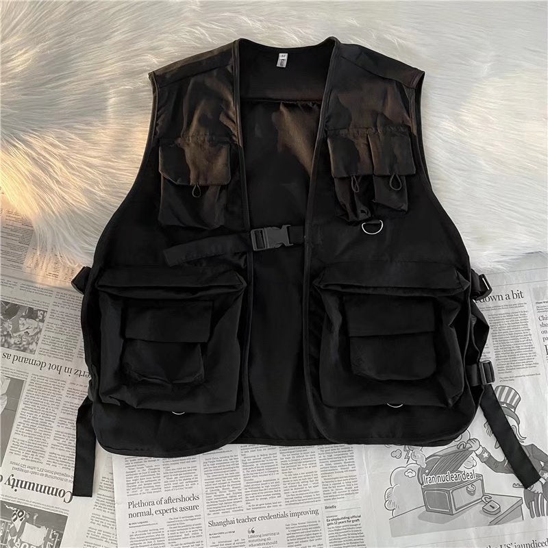 Tactical Tooling Multi-pocket Thin Vest Coat