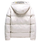 Men's Hooded Padded Polyester Jacket