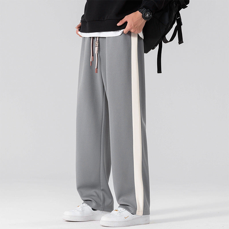 Spring And Autumn Men's Plus Size Casual Pants Fat