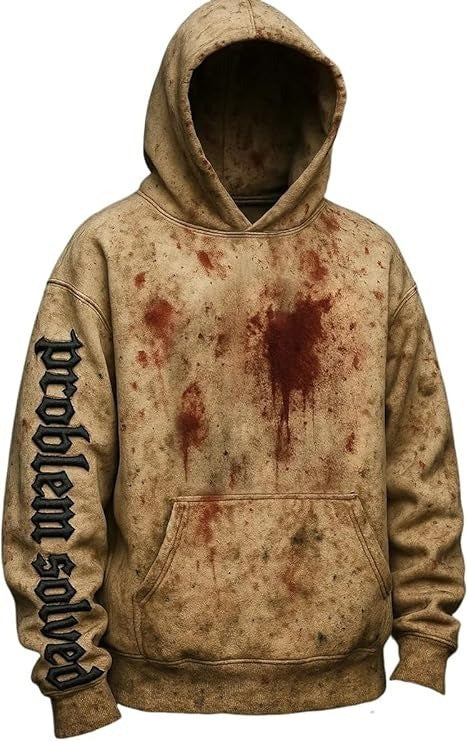 Men's Casual Digital Printing Hoodie Sweater