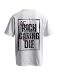 RICADI round-neck ''Rich,Caring & Die'' t-shirt