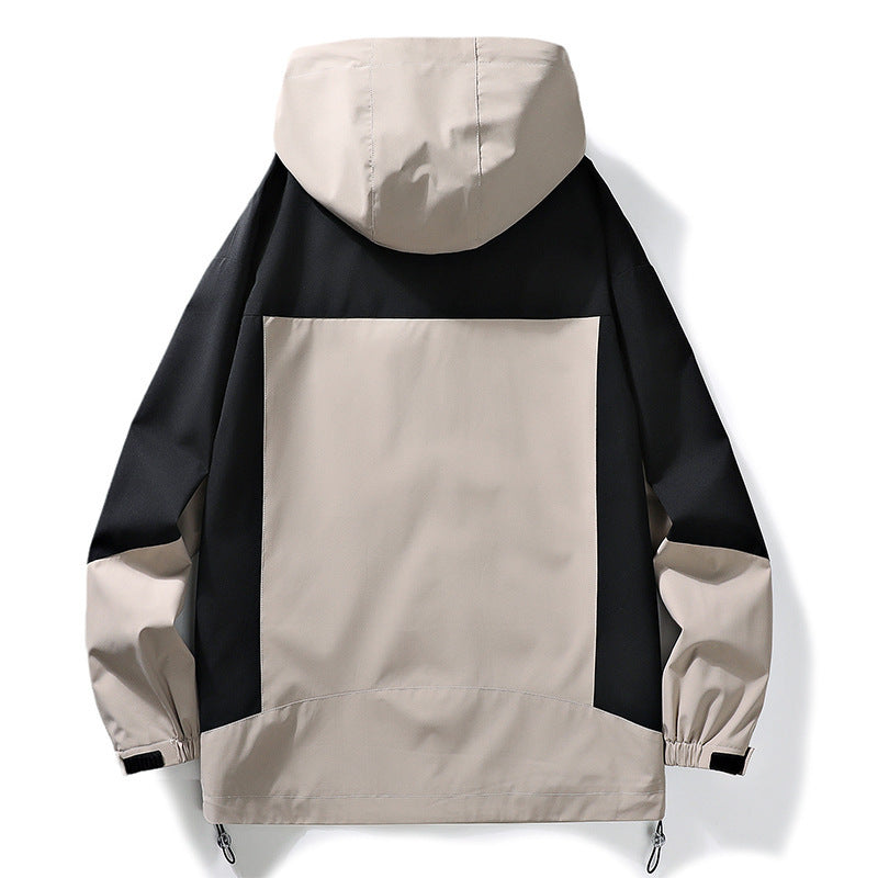 Men's Lightweight Spring Hooded Jacket