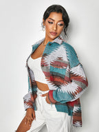 Women retro shirt