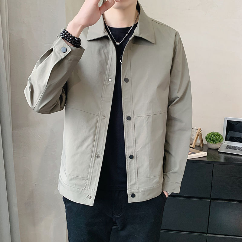 Single-layer Jacket Men's Spring And Autumn Thin