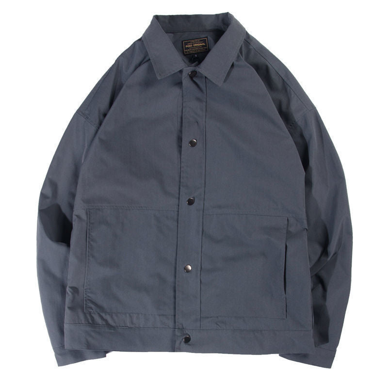 Single-layer Jacket Men's Spring And Autumn Thin