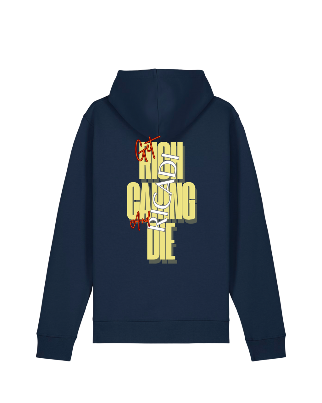 RICADI "Get rich, Caring & Die" Hoodie