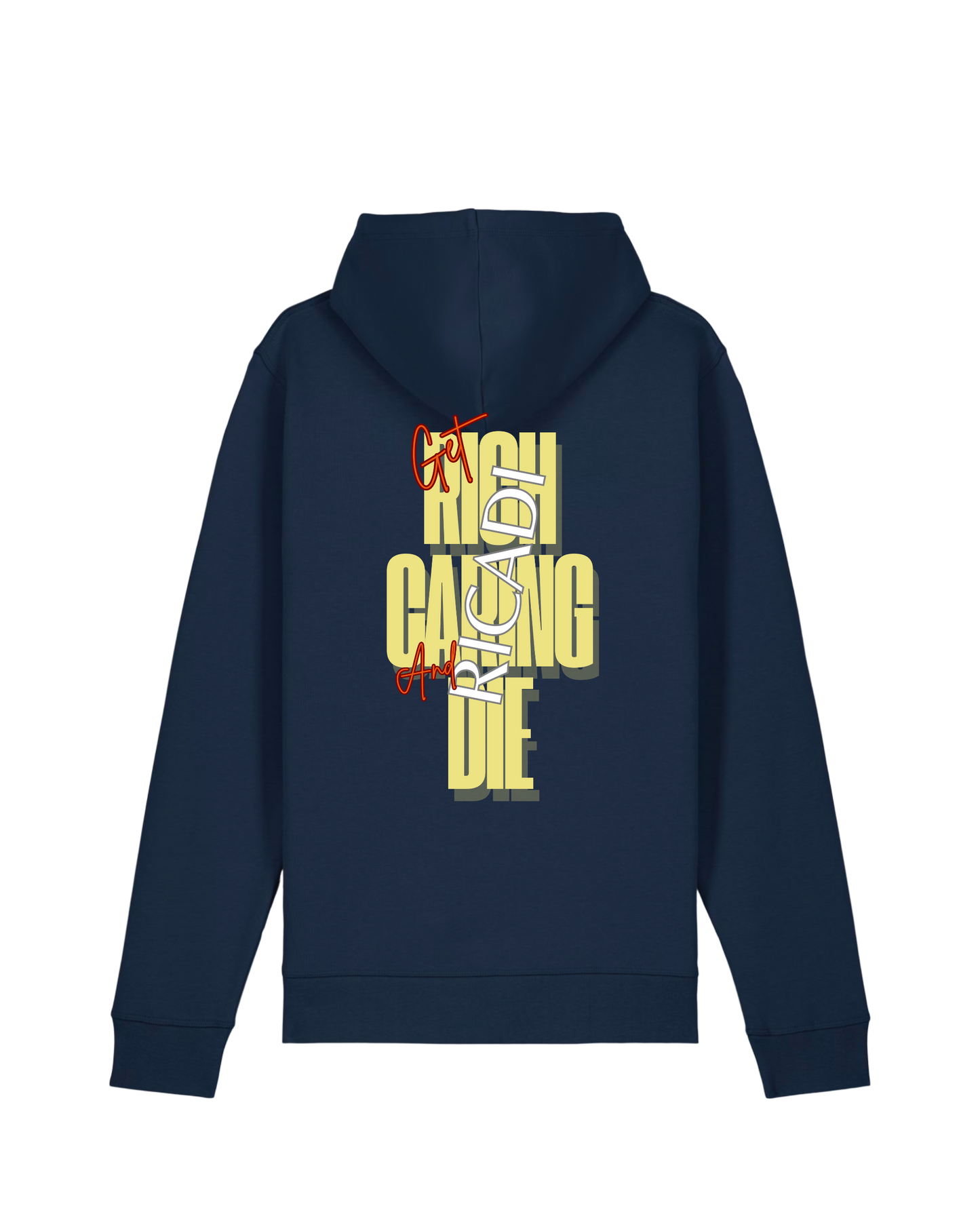 RICADI "Get rich, Caring & Die" Hoodie