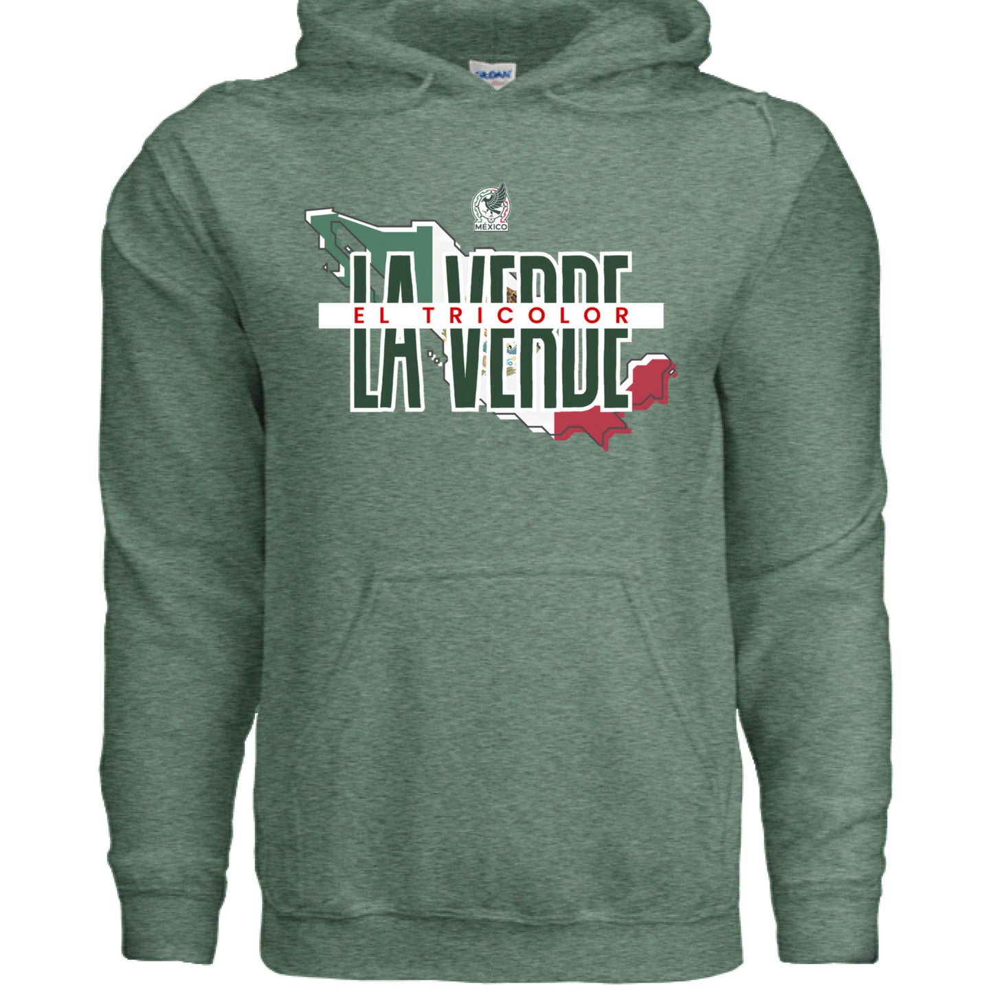 Heather Sport Dark Green - FRONT