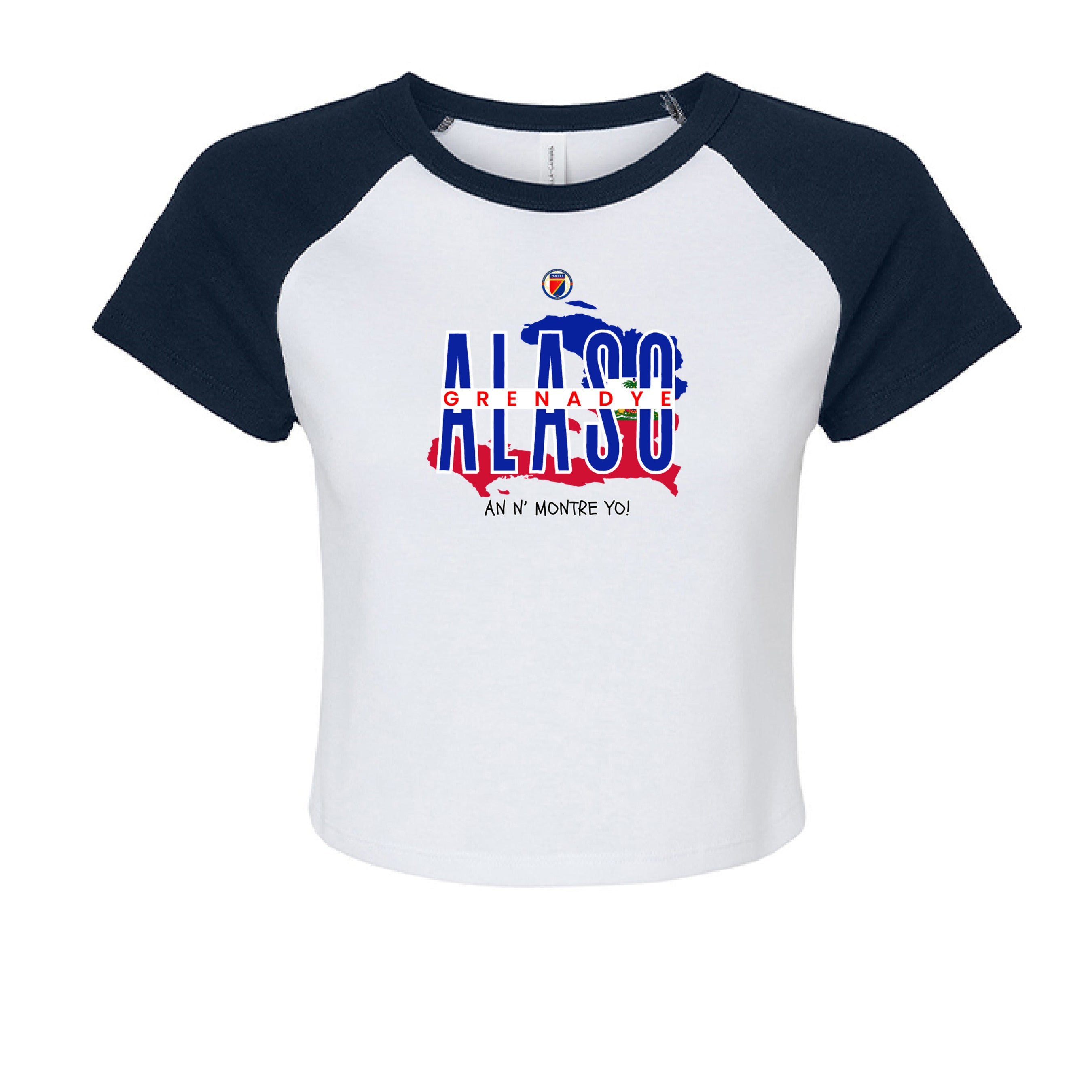 WHITE/ NAVY - FRONT