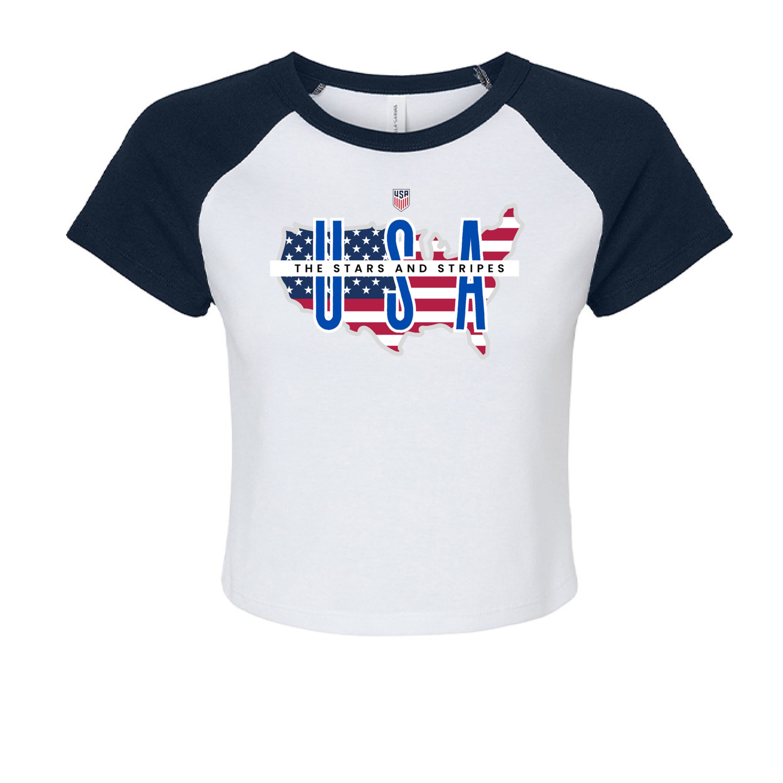 WHITE/ NAVY - FRONT