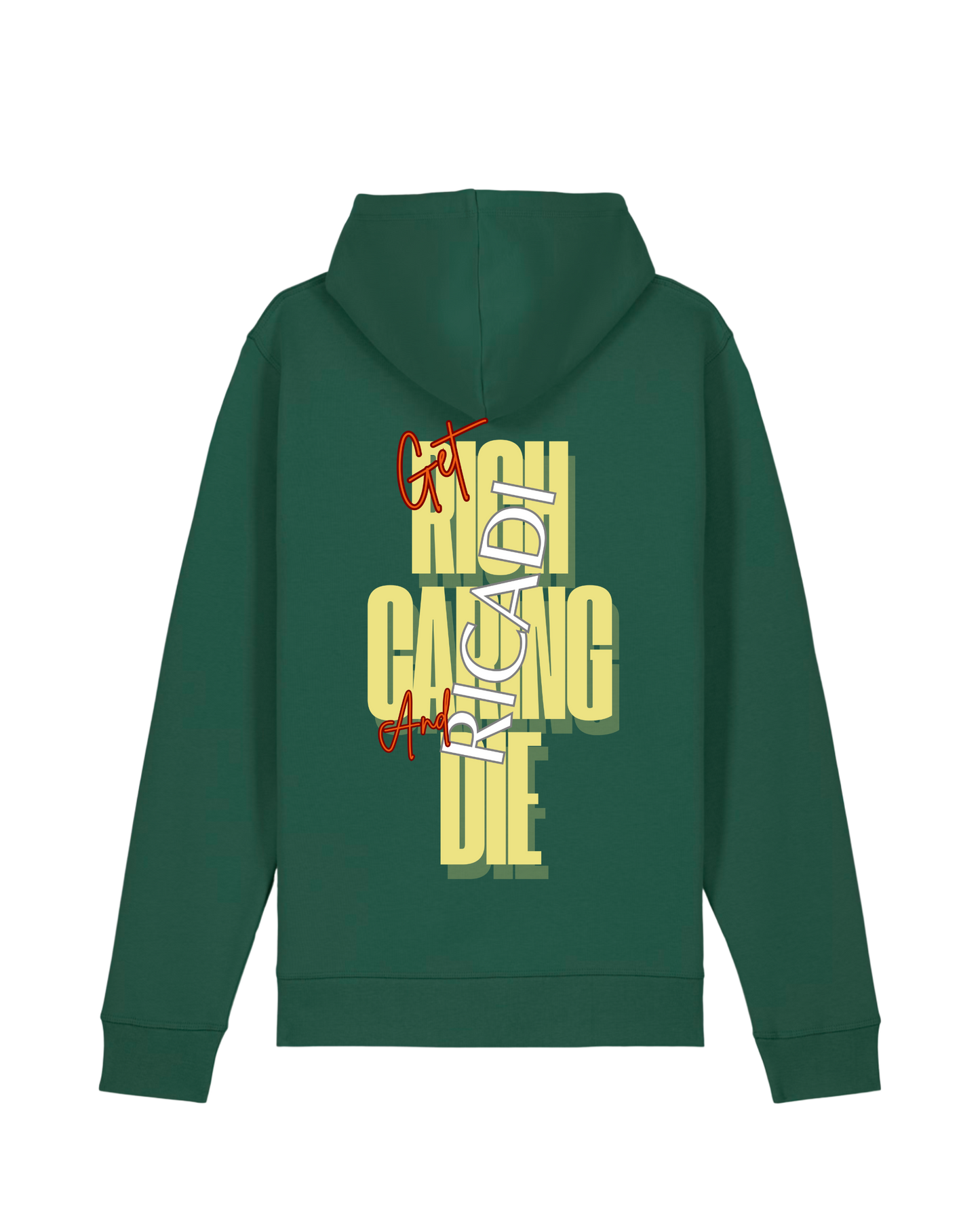 RICADI "Get rich, Caring & Die" Hoodie